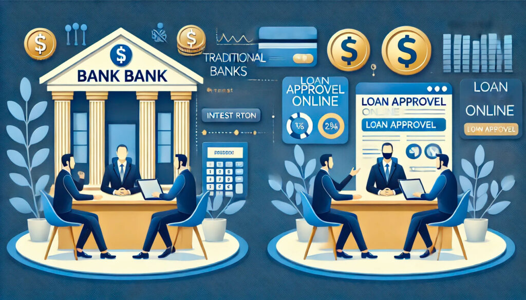 Differences Between Traditional and Online Banks in Consumer Lending